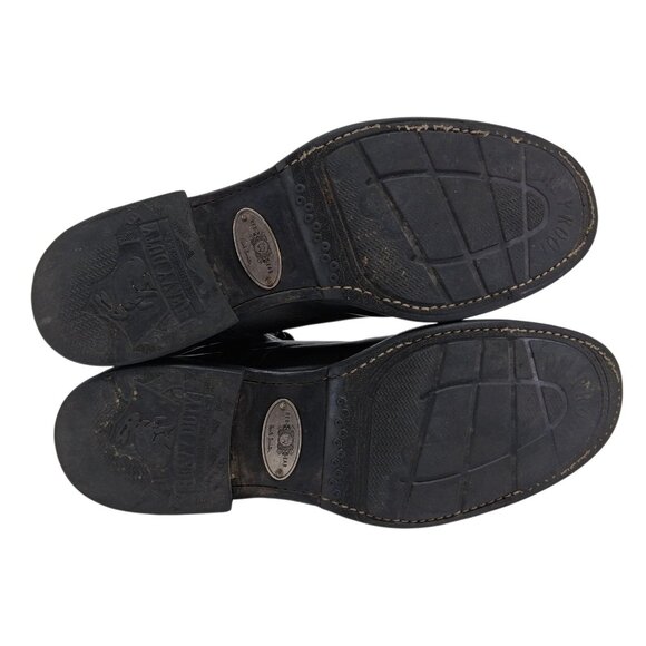 Paul Smith Red Ear Boots Mens Size 7 Black Leather Lace Up Goodyear Welted Work - Picture 6 of 13